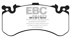DP52158NDX Klocki hamulcowe BLUESTUFF NDX EBC Brakes Audi A8 quattro D4/4H RS7 4G8 S6 C7 S7 4G8 S8 D4 BENTLEY Bentayga Mulsanne Mulsanne Speed Audi A8 quattro RS7 S6 S7 S8