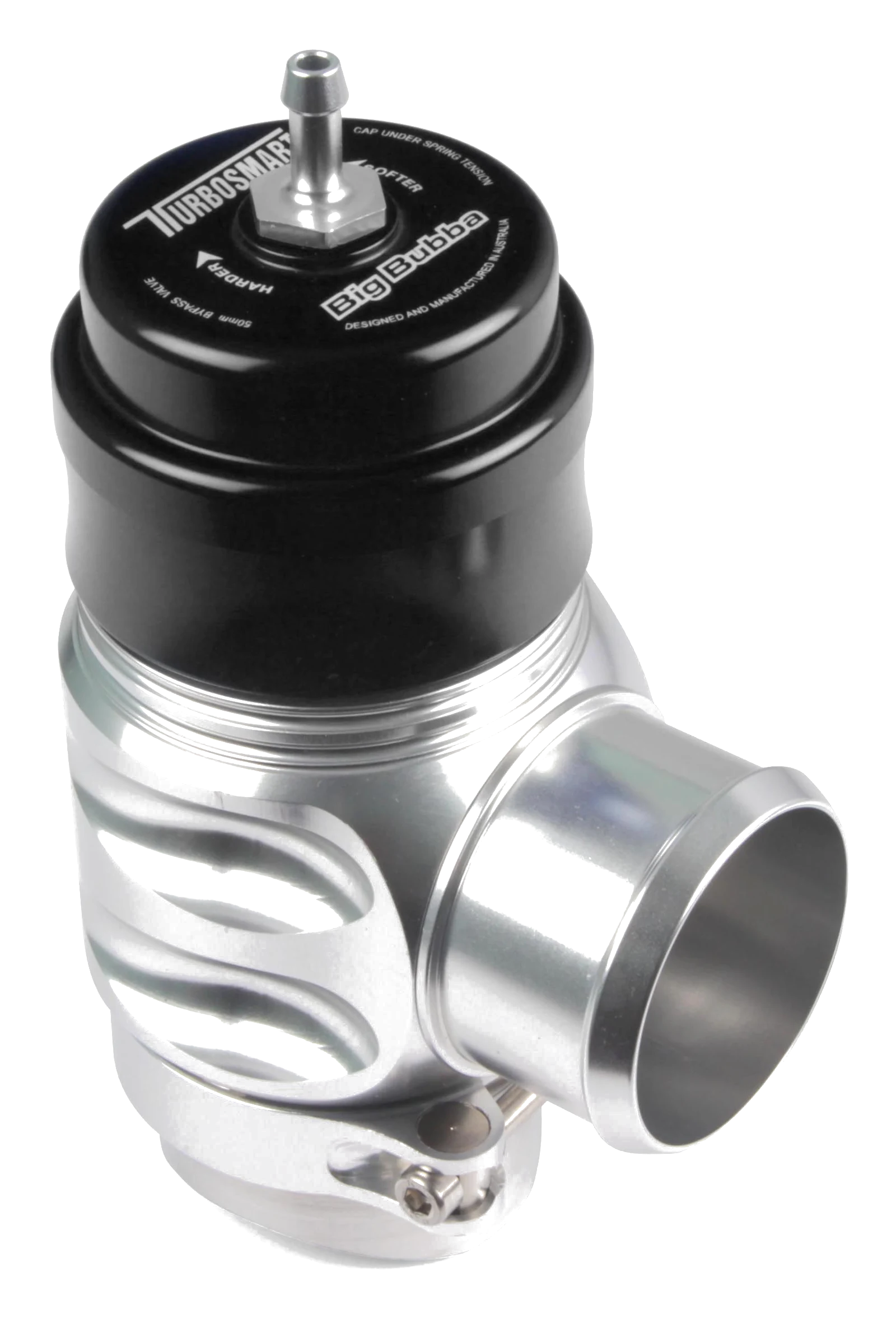 Blow off Turbosmart Big Bubba Plumb Back - Black/Silver