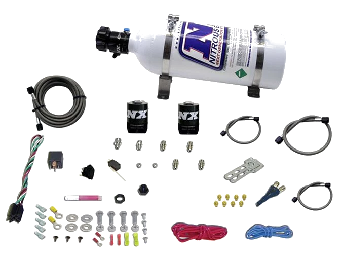 Single Nozzle System with 5Lb Bottle for All GM EFI (35-50-75-100-150 Hp) Nitrous Express NX 20920-05