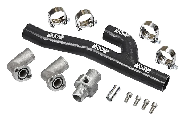 Davies Craig DC8621 adapter bloku silnika EWP Big Block z czarnym wężem Chevrolet V8