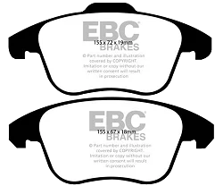DP41960R Klocki hamulcowe YELLOWSTUFF EBC Brakes Citroen C4 2nd Generation C4 3rd Generation DS4 DS5 DS DS3 Crossback DS4 DS4 Crossback DS5 Opel Corsa F Peugeot 5008 VAUXHALL Corsa F
