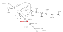 Uszczelniacz zaworu wydechowego 13211AA110 Subaru EJ20 EJ25