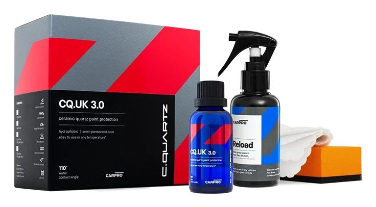 CAR PRO Cquartz UK Edition 3.0  łatwa w aplikacji powłoka kwarcowa 30ml + Reload - CPUK3.0-30