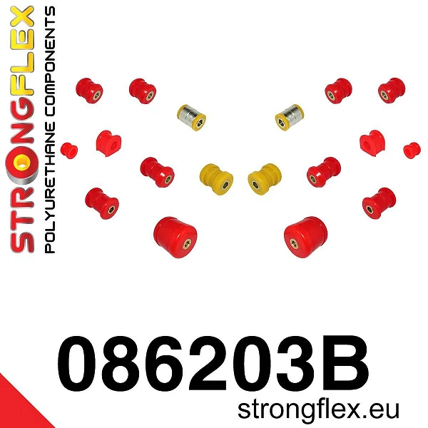 086203B: Zestaw zawieszenia tylnego Honda Prelude