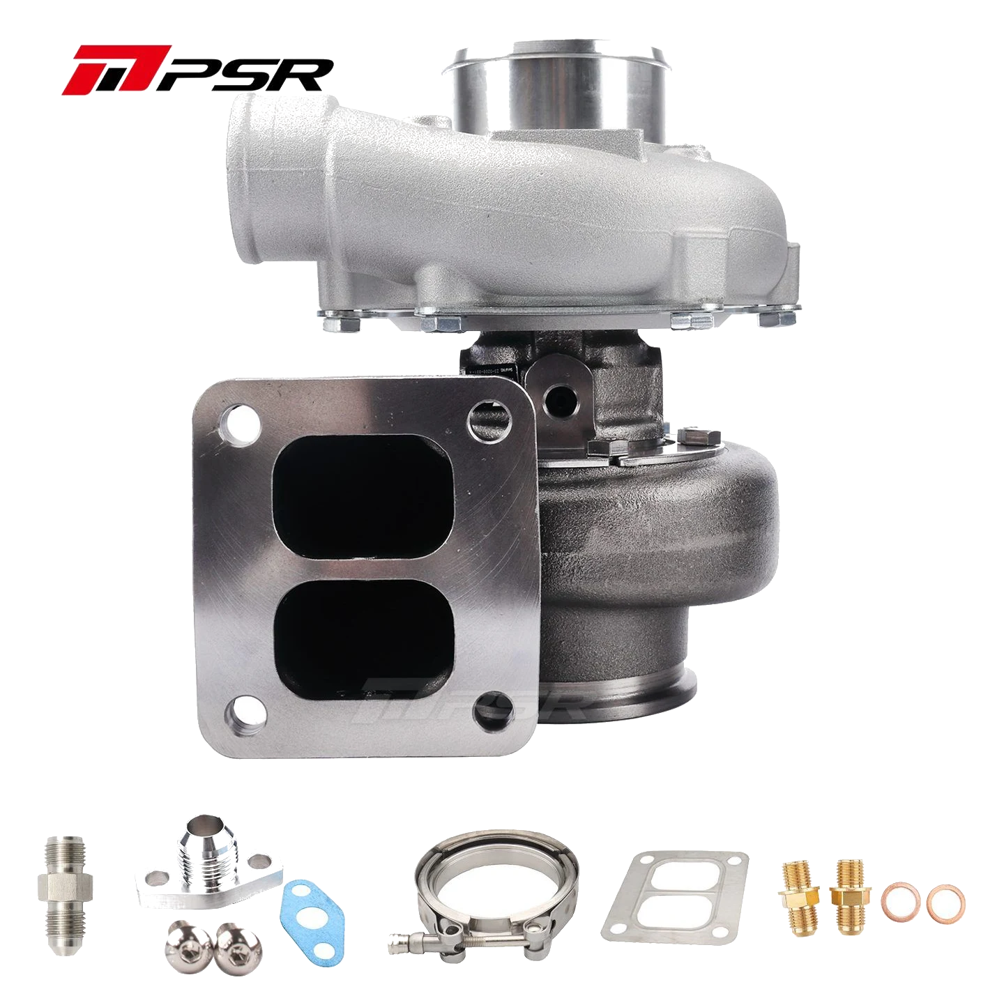 Turbospreżarka Pulsar PSR 3576 Gen2 .85 T4 Divided wlot 3" V-Band wylot Łożyska kulkowe