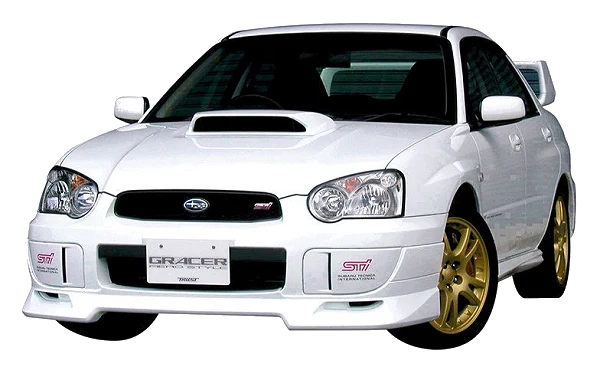 Dokładka przedniego zderzaka GReddy Subaru Impreza GDB C, D & E (02-05)