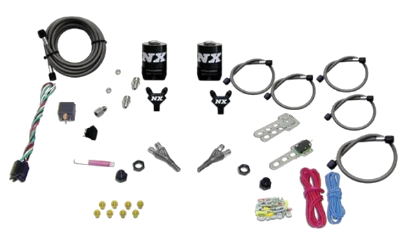 Dual Nozzle Nitrous System without Bottle for GM TBI ALL (50-75-100-125HP) Nitrous Express NX 20218-00