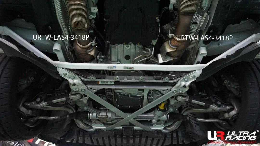 Rozpórka przednia (Front Upper Strut Bar)(3418P) Ultra Racing Mercedes C250/C300 (Coupe) 2.0T 15-21/S205 4.0TT 14-21/E300 3.0T 16+ 2WD