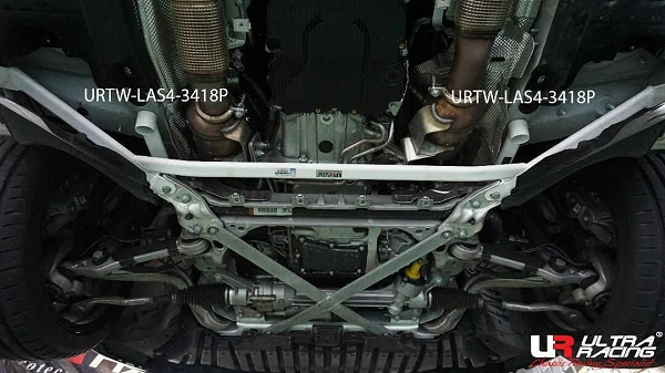 Rozpórka przednia (Front Upper Strut Bar)(3418P) Ultra Racing Mercedes C250/C300 (Coupe) 2.0T 15-21/S205 4.0TT 14-21/E300 3.0T 16+ 2WD