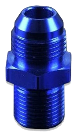 AN4 M18x1.5 Nypel adapter męsko męski Niebieski