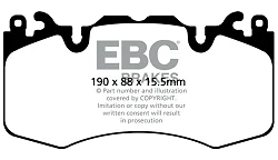 DPX2064 Klocki hamulcowe ULTIMAX2 EBC Brakes Land Rover Defender 90 L663 Defender 110 L663 Discovery 5 Range Rover L322 Range Rover L405 Range Rover Sport L320 Range Rover Sport L494 Defende