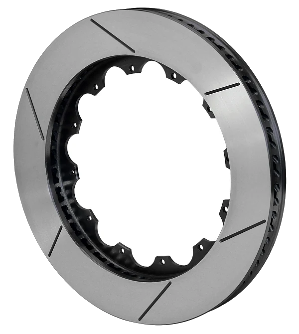 Wilwood 160-11316-GTB GT 72 Curved Vane Tarcza hamulcowa nacinana 14.25 czarna Lewa