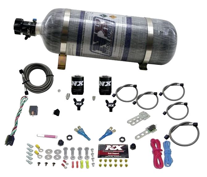 Dual Nozzle with 12Lb Bottle for Dodge Viper EFI (100-300Hp) Nitrous Express NX 20325-12