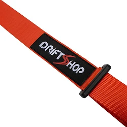 Pasy bezpieczeństwa DriftShop 2" 4 Punktowe ECE Pomarańczowe
