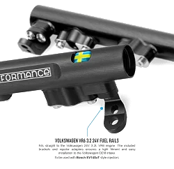 Nuke Performance Fuel Rail for Audi A3 TT VW R32 Beetle Touareg 6 Cyl 3.2L VR6 V24