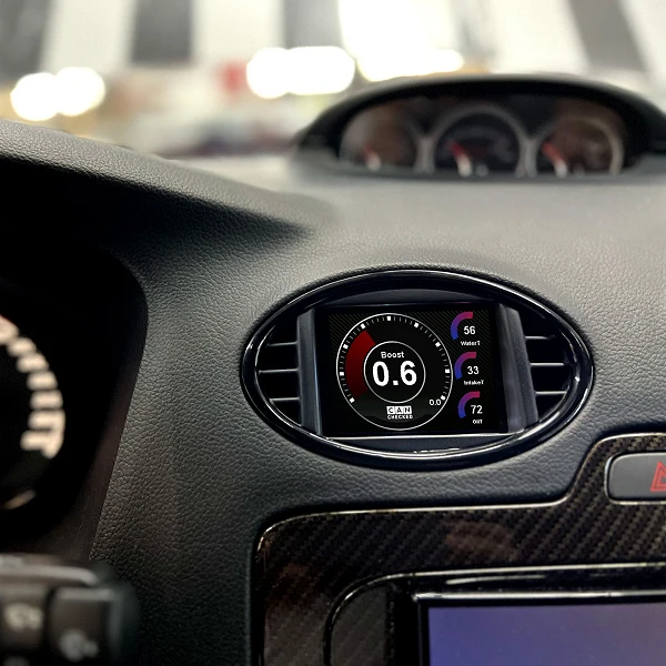 CANchecked Display MFD28 Gen2 for Ford Focus MK2 LHD/RHD 04-11