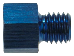 1/8 NPT M10x1.0 Końcowka prosta adapter redukcyjny żeńsko męski Niebieski