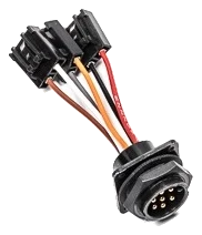 Bulkhead Harness Internal Universal triple Walbro GSS342 Pump Radium Engineering