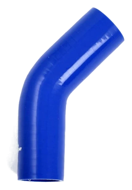 Wąż silikonowy niebieski 45 stopni 2,375" (60mm)