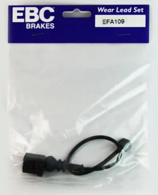 EFA109 Czujnik zużycia klocków hamulcowych EBC Brakes Audi TT quattro 8N Volkswagen Golf Mk4 Audi TT quattro Volkswagen Golf Mk4 R32 Golf Mk4 R32