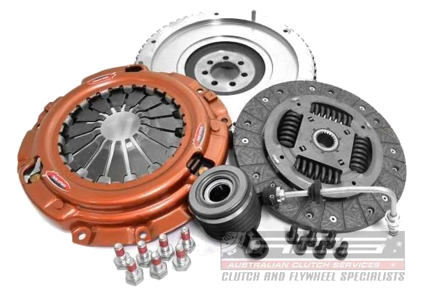 Xtreme Outback Heavy Duty Organic Clutch Conversion Kit Incl Single Mass Flywheel - KRE23690-1A