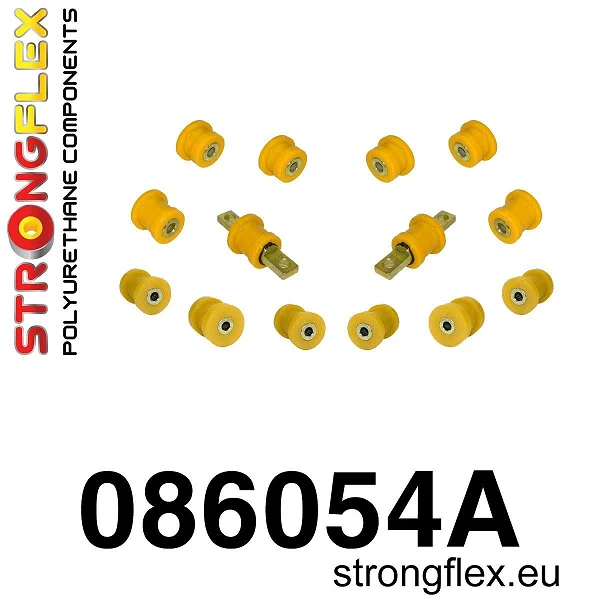 086054A: Zestaw poliuretanowy zawieszenia tylnego - bez cukierka (081105B) SPORT Honda Civic