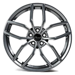 RacingLine R360 Wheel 19" x 8.5" ET44 1 Wheel Gunmetal Grey