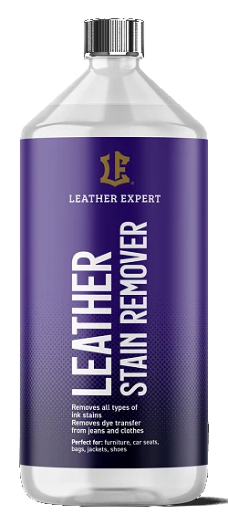Leather Expert Leather Stain Remover odplamiacz do skóry na tusz atrament markery i ślady jeansu 1l 1000ml