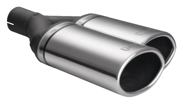 Uniwersalna końcówka tłumika owalna 220×80mm długość 220mm średnica montażowa 50mm - N2-54P*/50