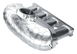 RTMG Performance Aluminiowy Kolektor Dolotowy Billet V2 Delete Kit 2.0 TSI TFSI EA888 Gen 4 Srebrny