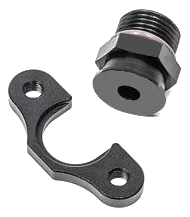 FPR Adapter 8AN ORB 7mm Bore 39mm Spacing M6 Radium Engineering