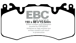 DP62064 Klocki hamulcowe GREENSTUFF EBC Brakes Land Rover Defender 90 L663 Defender 110 L663 Discovery 5 Range Rover L322 Range Rover L405 Range Rover Sport L320 Range Rover Sport L494 Land