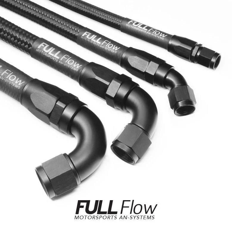 Nuke Performance Full Flow AN Hose End Fitting 90 Degree AN10