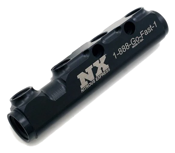 Fuel Log 4 Port without Fittings Nitrous Express NX 15841