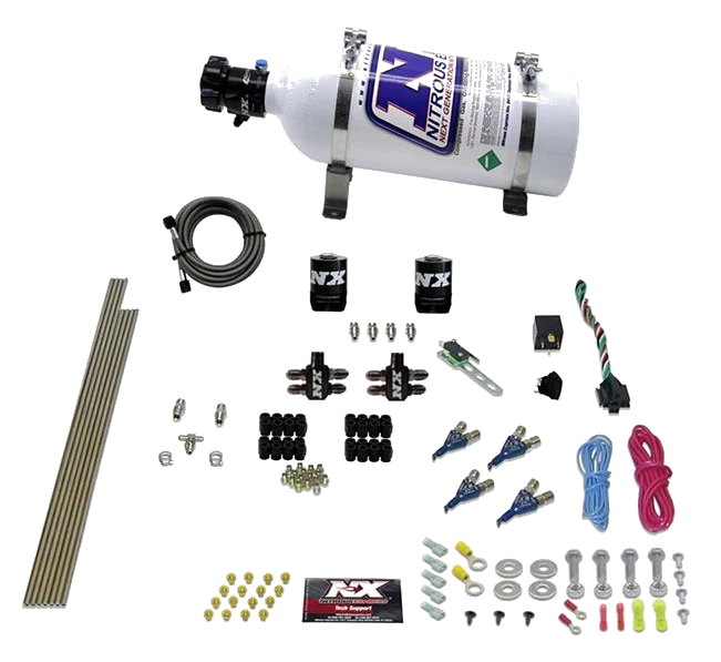 4-Cyl Direct Port Nitrous System EFI Gasoline (100-150-250Hp) 5LB Nitrous Express NX 80004EFI-05