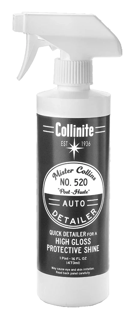 COLLINITE 520 'Mister Collins' Quick Detailer nadaje blask wzmacnia trwałość wosków 473ml