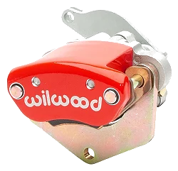 Zacisk hamulcowy 1 tłoczkowy Wilwood 120-15354 MC4 Mechanical lewy czerwony