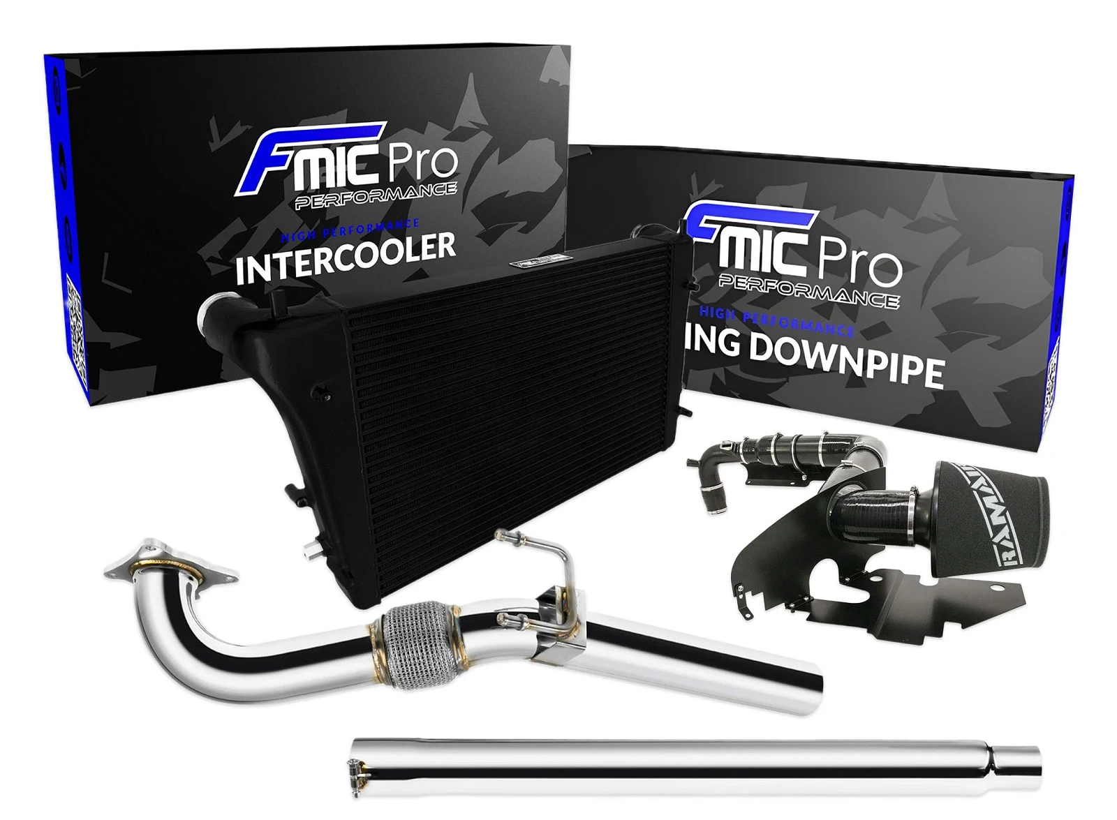 Zestaw tuningowy AUDI A3 S3 2.0 TFSI 8P FWD 2004-2013 Intercooler Downpipe Układ Dolotowy