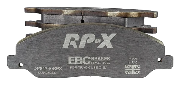 DP81740RPX Sportowe klocki hamulcowe RP-X Racing EBC Brakes Ford Mustang 5th Generation Mustang 5th Generation Performance Package Ford Mustang 5th Gen Mustang 5th Generation GT Mustang 5th