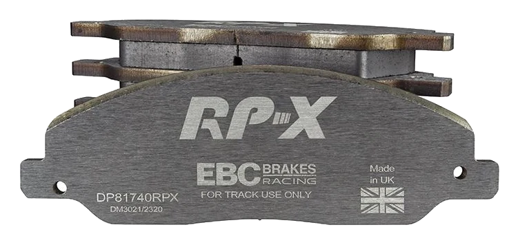 DP81740RPX Sportowe klocki hamulcowe RP-X Racing EBC Brakes Ford Mustang 5th Generation Mustang 5th Generation Performance Package Ford Mustang 5th Gen Mustang 5th Generation GT Mustang 5th