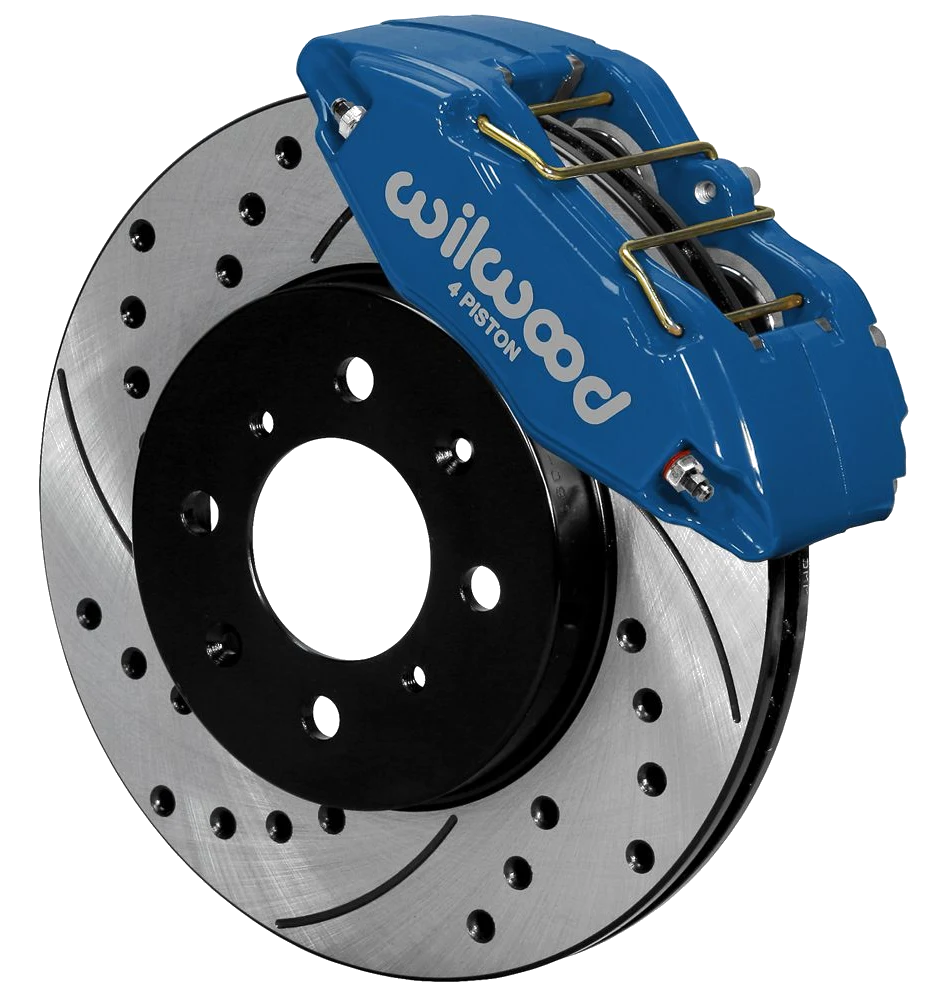 Wilwood 140-12996 Kuty przedni zestaw hamulcowy DPHA 10.32 wiercony niebieski Honda Acura