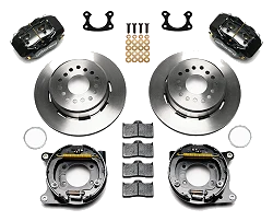 Wilwood 140-9282 Forged Dynalite Rear Parking Brake Kit 12.19 Black