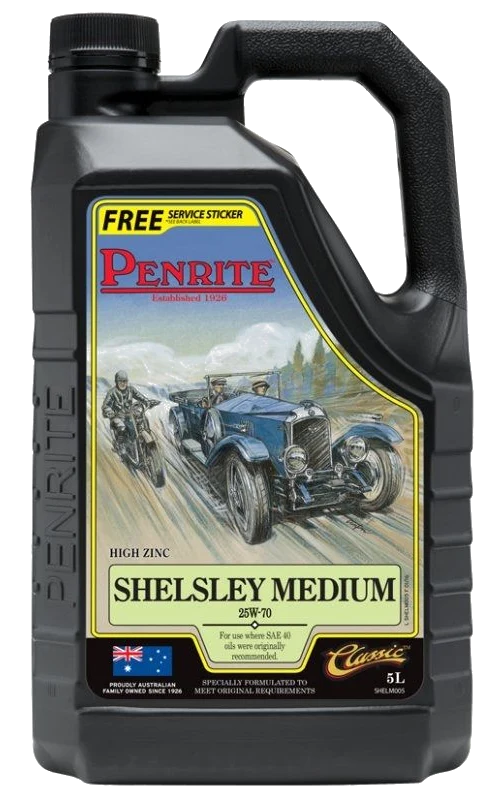 Olej silnikowy Penrite Classic Shelsley Medium 25W70 Mineral 5L