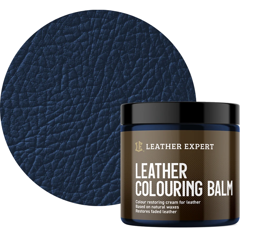 Leather Expert balsam koloryzujący do chłonnej skóry naturalnej - Dark Blue ciemnoniebieski 250ml