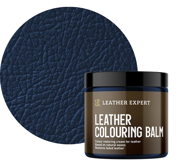 Leather Expert balsam koloryzujący do chłonnej skóry naturalnej - Dark Blue ciemnoniebieski 250ml
