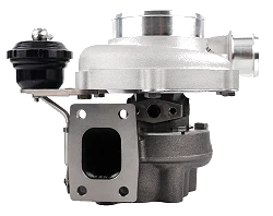 Turbosprężarka Pulsar PSR 3076 Gen2 750HP .64 T25 Wlot 5-Bolt Wylot IWG 11.6PSI Billet Aktuator Łożyska kulkowe