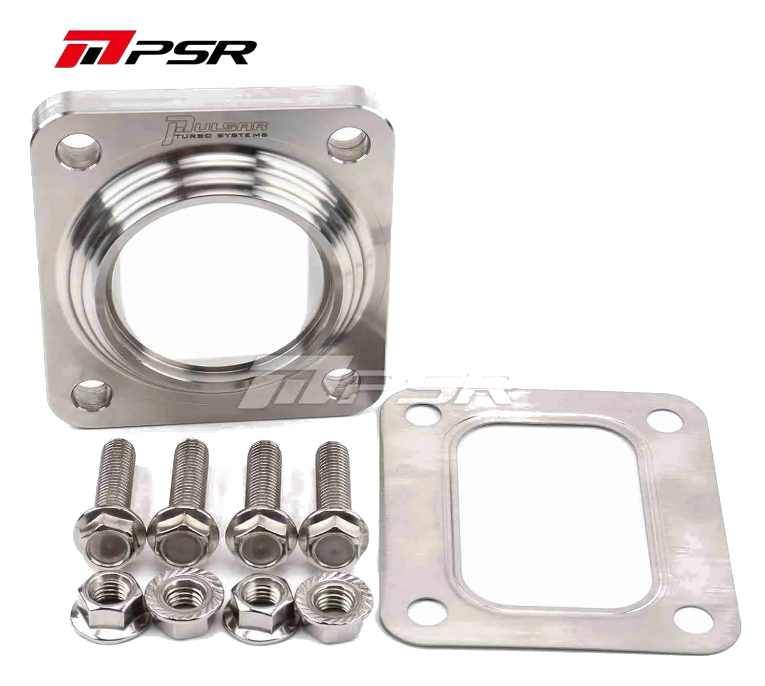 Pulsar PSR Billet Transition Flange T4 Open to 2" SCH-10/40 Piping (Hardware Kit Included)