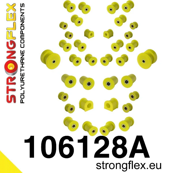 106128A: Zestaw poliuretanowy kompletny SPORT Mazda MX-5 NA