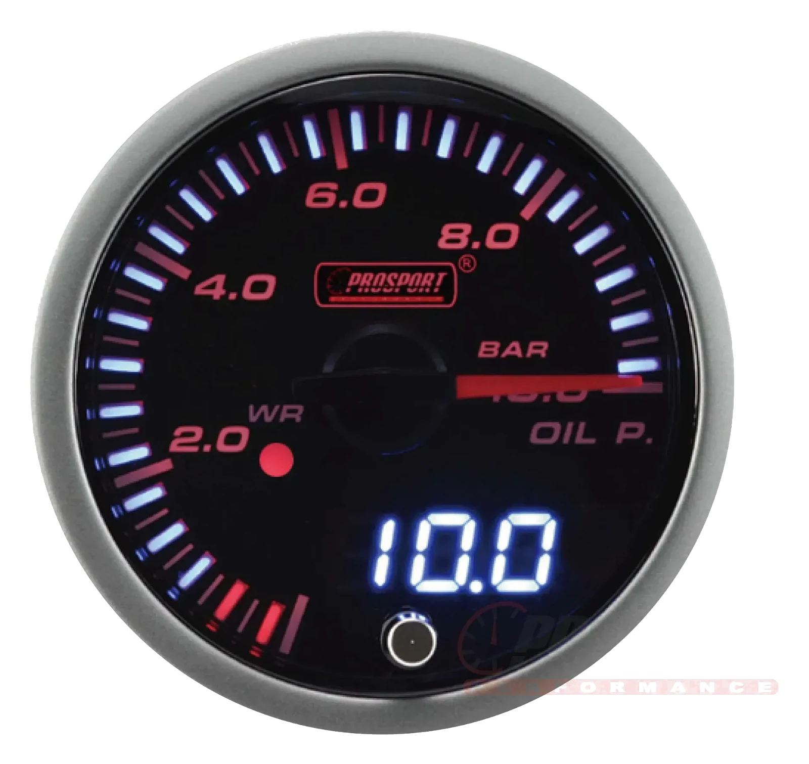 Prosport JDM Series 52mm - Oil Pressure Gauge with Electrical Sensor