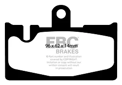 DP61397 Klocki hamulcowe GREENSTUFF EBC Brakes Lexus RX30